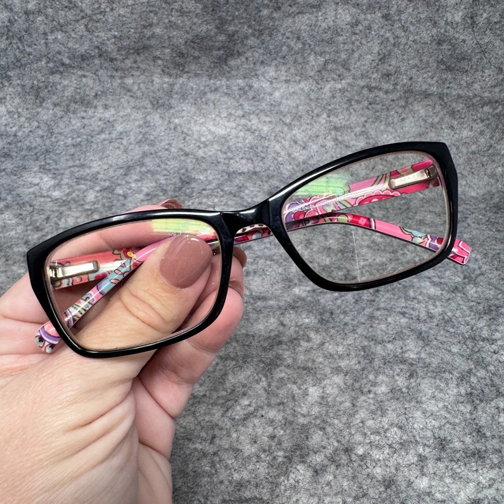 Vera Bradley Eyeglasses Mod.Marcella Blk/Pink Plastic 51-17-135